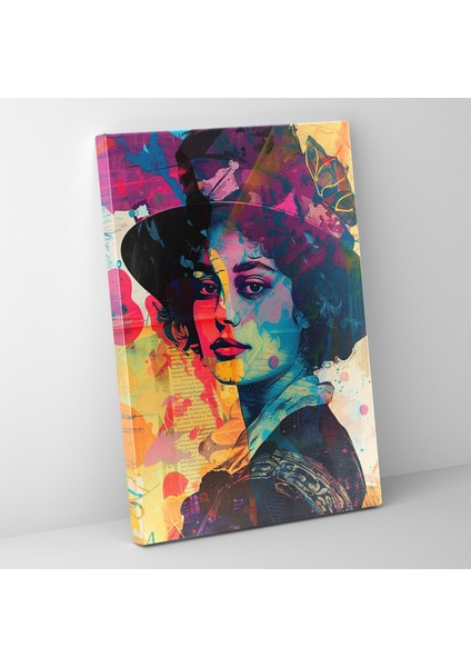 Victoryen Pop Art Duvar Sanatı - Klasizm ve Popart Kanvas Tablo Victoryen Pop Art Duvar Sanatı