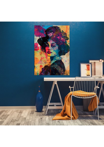 Victoryen Pop Art Duvar Sanatı - Klasizm ve Popart Kanvas Tablo Victoryen Pop Art Duvar Sanatı modelleri