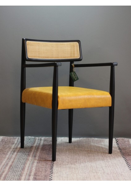 Tokyo Ahşap Sandalye, Hazeran Sırtlı,modern Estetik Tasarım, Değiştirilebilir Renk/kumaş