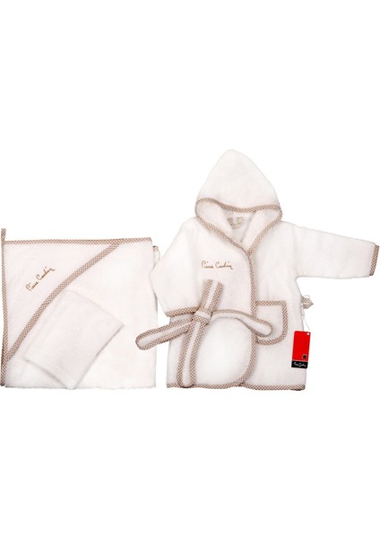 Edolika Pierre Cardin Bornoz Seti - Ekru