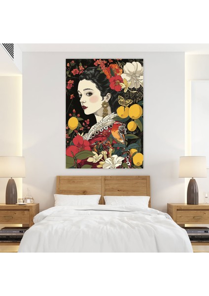 Barok Pop Sanat Duvar Dekorasyonu - Klasik ve Popart Kanvas Tablo Duvar Sanatı Duvar Dekorasyonu modelleri