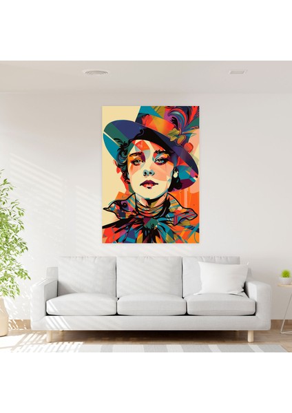 Victoryen Pop Sanat Kanvas Tablo - Klasizm ve Pop Sanat Duvar Dekorasyonu fiyatları