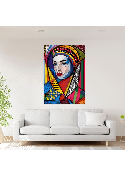 Rönesans Portresi Klasizm Pop Sanat Kanvas Tablo - Klasizm ve Pop Sanat Kanvas Tablo Kanvas Duvar Sanatı Duvar Sanatı fiyatları