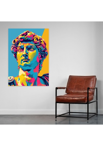 Greko-Romen Heykel Pop Art Duvar Dekorasyonu - Klasik ve Popart Duvar Dekorasyonu Kanvas Tablo Ev Dekorasyonu fiyatları