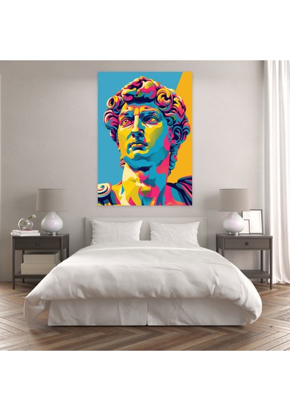 Greko-Romen Heykel Pop Art Duvar Dekorasyonu - Klasik ve Popart Duvar Dekorasyonu Kanvas Tablo Ev Dekorasyonu modelleri