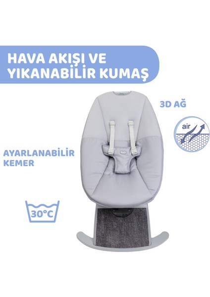 Edolika Chicco Comfy Elektrikli Ana Kucağı Silver Spring fırsatları
