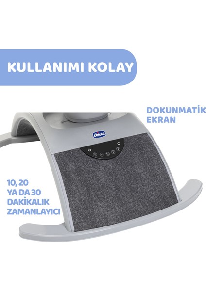 Edolika Chicco Comfy Elektrikli Ana Kucağı Silver Spring indirimleri