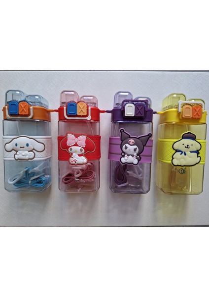 Çift Ağızlı Karakterli Matara Suluk 550 ml modelleri