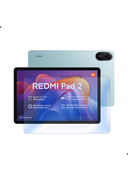 Redmi Pad 2 11 Inç Uyumlu Ekran Koruyucu Nano Esnek Kırılmaz Flexible Koruyucu fiyatları