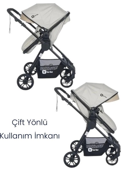 Elegant Lux Travel Çift Yön Tam Yatış Pozisyonlu Pratik Katlanır Pusetli Bebek Arabası fiyatları