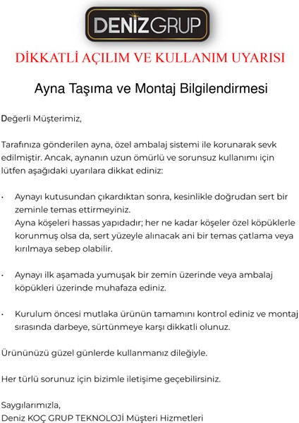 Işıklı Makyaj Aynası Model : Le5-003 modelleri