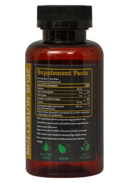 Zeus Nutritin Ash 500MG 90 Kapsül fiyatları
