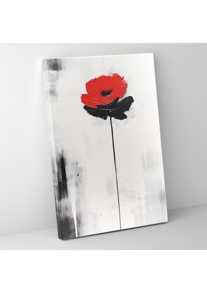 Akan Çiçekler Duvar Sanatı - Akan Çiçekler Kanvas Tablo Ev Dekorasyonu Saf Duygu