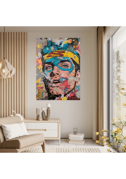Rönesans ile Pop Art Duvar Sanatı - Klasizm ve Popart Kanvas Tablo Duvar Dekorasyonu fiyatları
