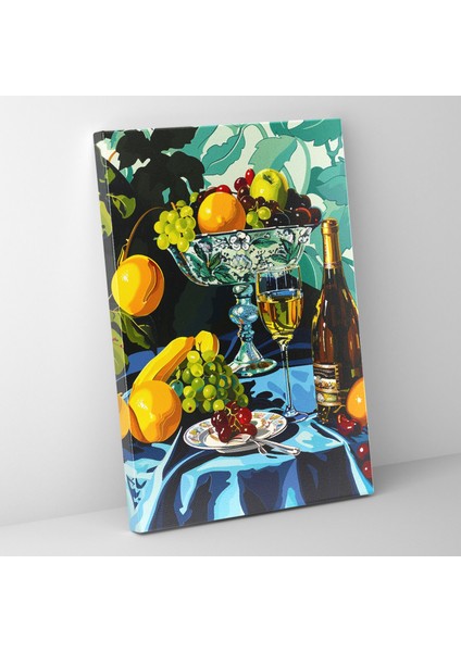 Pop Art Still Life Kanvas Tablo - Klasizm ve Pop Sanat Duvar Dekorasyonu Ev Dekorasyonu