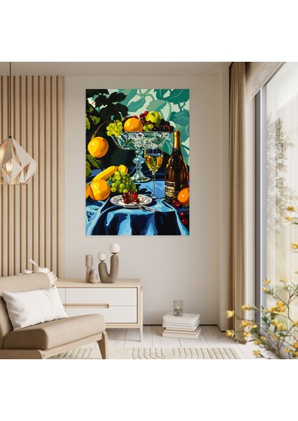 Pop Art Still Life Kanvas Tablo - Klasizm ve Pop Sanat Duvar Dekorasyonu Ev Dekorasyonu modelleri