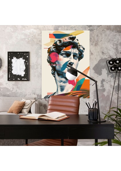 Klasik Heykel Pop Sanat Duvar Sanatı - Klasik ve Pop Sanat Pop Sanat Kanvas Duvar Sanatı Klasik Heykel fiyatları