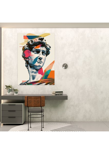 Klasik Heykel Pop Sanat Duvar Sanatı - Klasik ve Pop Sanat Pop Sanat Kanvas Duvar Sanatı Klasik Heykel modelleri