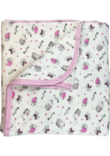 Edolika Sema Baby Empirme Bebek Battaniye - Pembe