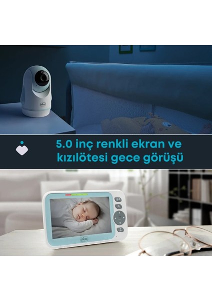 Edolika Chicco Evolution Kameralı Akıllı Bebek Telsizi modelleri
