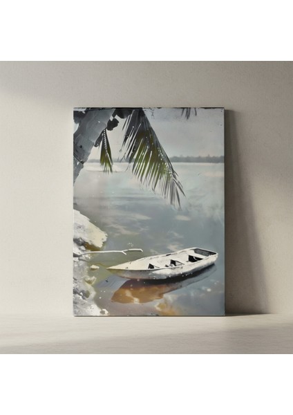 Sakin Plaj Manzarası Tablosu fiyatları