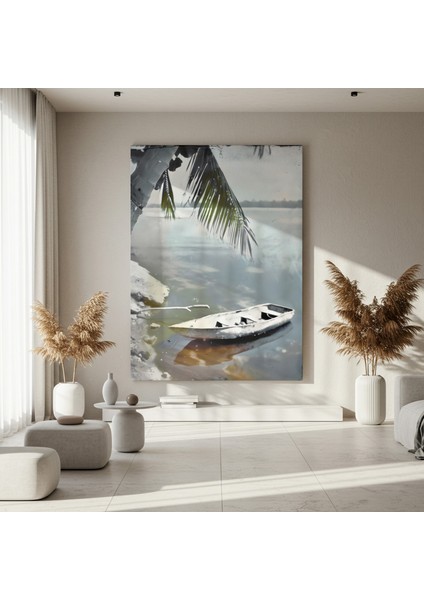 Sakin Plaj Manzarası Tablosu fırsatları