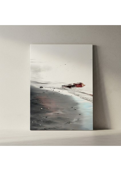 Sakin Plaj Manzarası Soyut Sanat Tablosu fiyatları