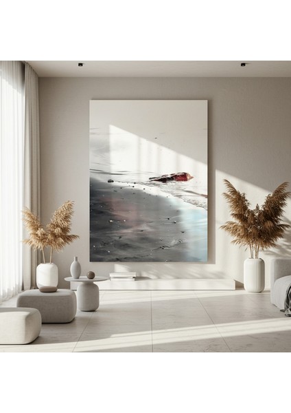 Sakin Plaj Manzarası Soyut Sanat Tablosu fırsatları