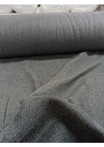 Düz Fon Perde - Gri - Pilesiz Düz Dikim - LD532 modelleri