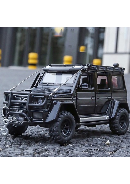 Vardem Çek Bırak Işıklı ve Sesli Off-Road Jeep Oyuncak Araba – 1:32 Ölçek, Kapılar Açılır