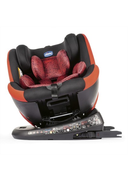 Edolika Chicco Seat 4 Fix 0-36 kg Isofix Oto Koltuğu - Poppy Red fırsatları