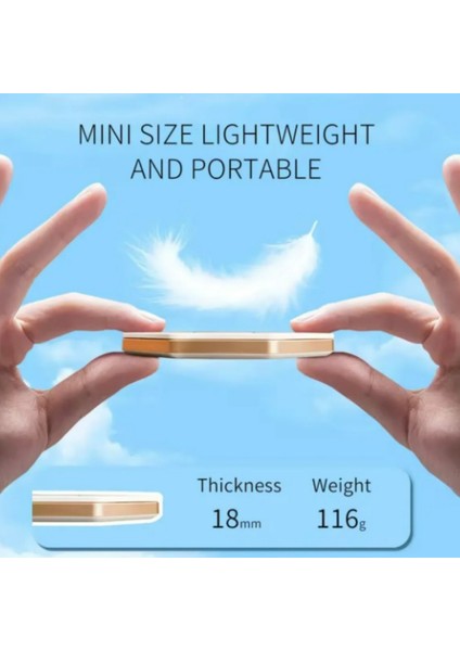 Dönen Kitap Işığı Abs Ahşap ve Kağıt Lamba Taşınabilir USB Şarj Edilebilir