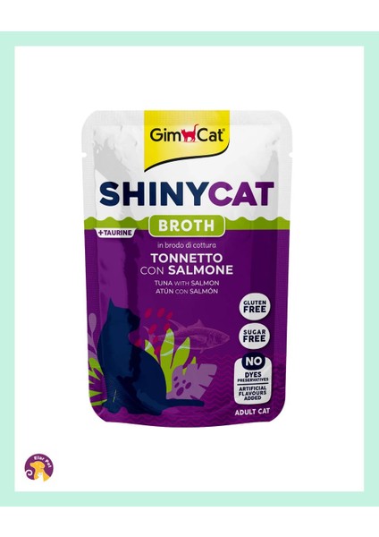 Shinycat Pouch Ton Balıklı ve Somonlu Kedi Maması 70 gr