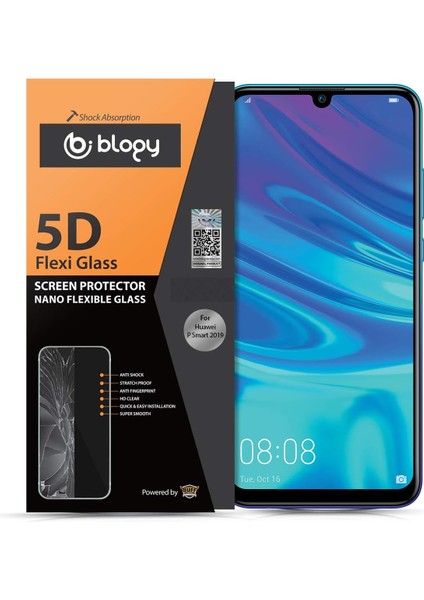 Huawei P Smart 2019 Flexi 5d Ekran Koruyucu