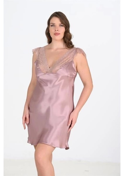 Arias Closet Büyük Beden Vizon Gecelik 2106 fiyatları