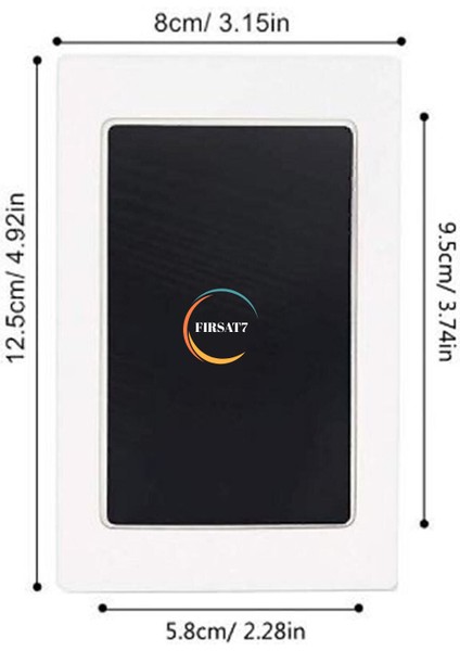 Toksik Olmayan Mürekkepsiz Baskı Kiti Yenidoğan ve 0-1 Yaş Uyumlu Bebek El Ayak Izi Seti 1 Adet