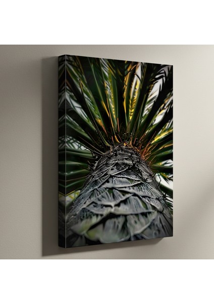 Tropikal Plaj Palmiyesi Tablosu