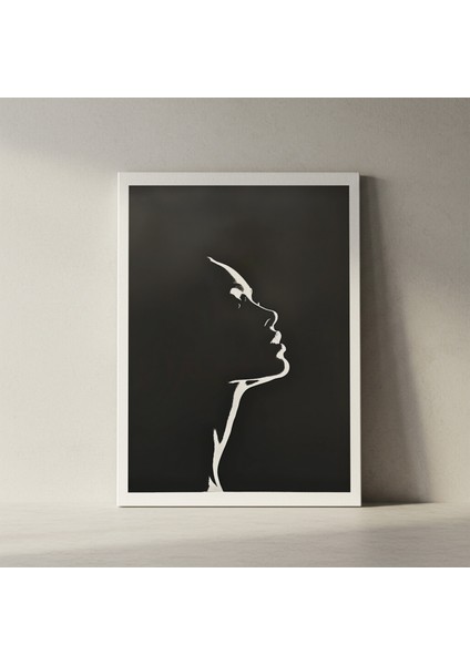 Kadın Silüeti Soyut Sanat Tablosu fiyatları