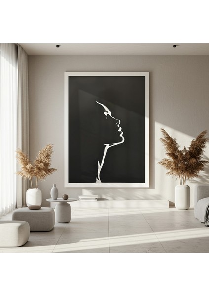 Kadın Silüeti Soyut Sanat Tablosu fırsatları