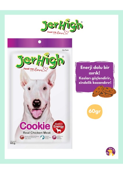 Kurabiye (Cookie) Gerçek Tavuk Etiyle Besleyici Köpek Ödül Mamasi (60 G) fiyatları