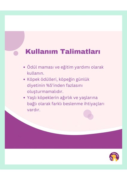 Kurabiye (Cookie) Gerçek Tavuk Etiyle Besleyici Köpek Ödül Mamasi (60 G)