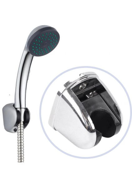Plastik Duş Başlığı Fiskiyesi Hortumu Askısı Mafsal Tutacak (5047)