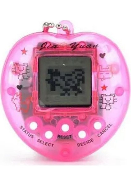 Nostalji Sanal Bebek Özel Tasarım Şeffaf Pembe