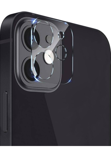 Apple iPhone 12 Mini 5.4'' Kamera Lens Koruma Camı