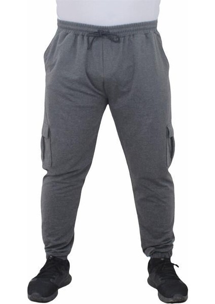 Büyük Beden Erkek Düz Komando Eşofman Altı 22520 Antrasıt fiyatları