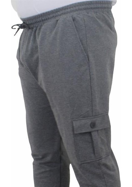 Büyük Beden Erkek Düz Komando Eşofman Altı 22520 Antrasıt fırsatları