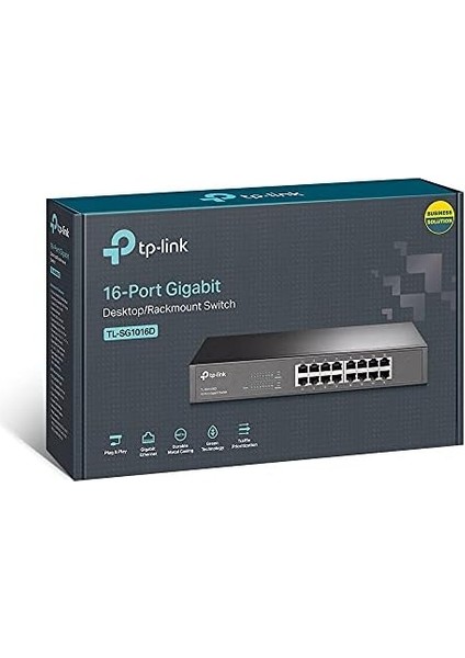 TL-SG1016D, 16-Port Gigabit Masaüstü/rackmount Switch modelleri