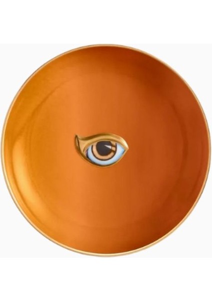 Lito 4’lü Porselen Tabak Seti, 24K Altın Detaylı