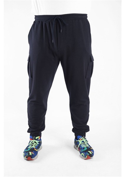 Büyük Beden Erkek Düz Komando Eşofman Alti 22520 Lacivert fiyatları