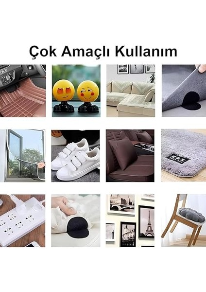 20 Çift Halı Kilim Kaydırmaz Cırt Sabitleyici | Kendinden Yapışkanlı Halı, Masa Örtüsü, Koltuk, Kanepe Için Anti Kayma Çözümü fiyatları